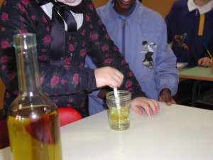 Esperimenti in laboratorio con l'acqua