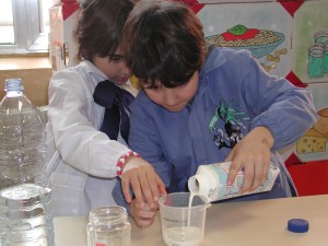 Esperimenti in laboratorio con l'acqua